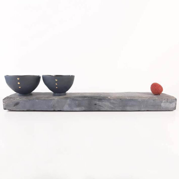 Czarki do herbaty BLACK CHARM – zestaw