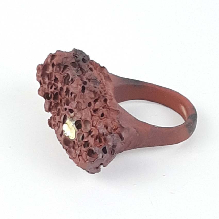 Pierścionek EARTH brown - obrazek 6