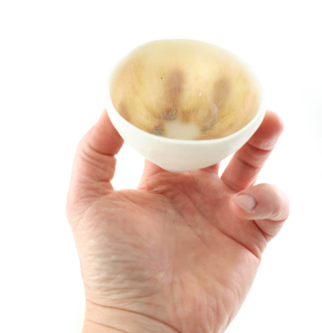 porcelanowa czarka do herbaty